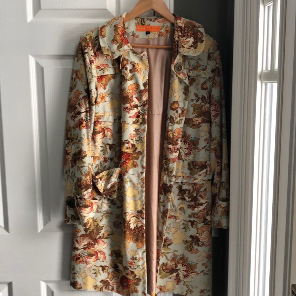 Floral spring jacket